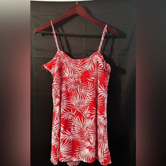 🔴$1SALE$ Red & white mini dress - Picture 4 of 5